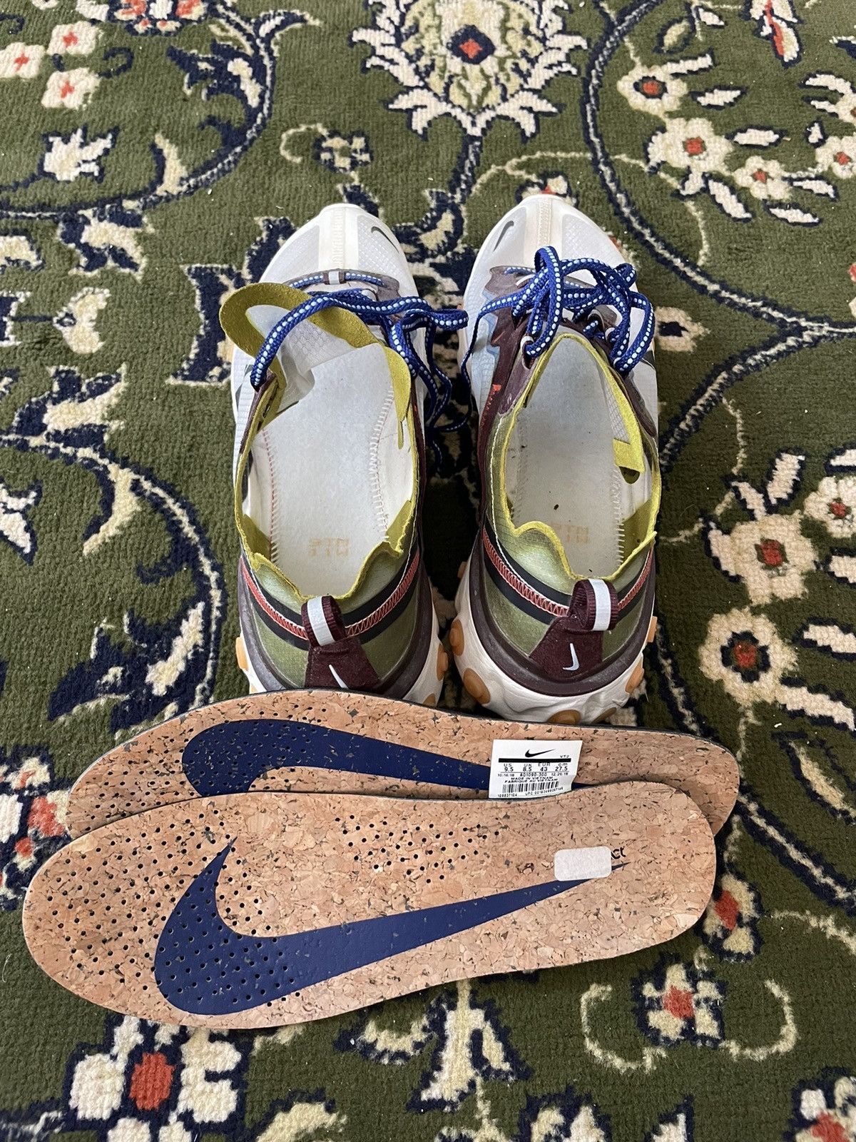 Nike Nike React Element ‘87 Moss Size US 9.5 / EU 42-43 - 9 Thumbnail