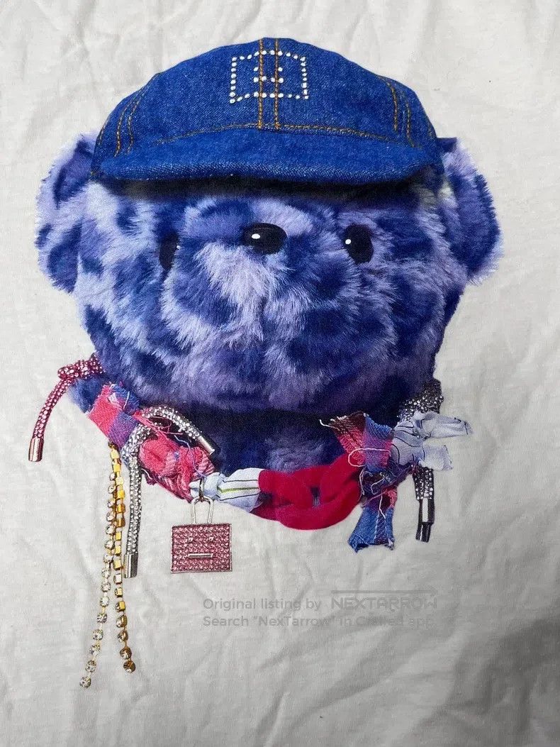 Acne Studios Acne Studios Face Expression Teddy Bear Printed Short Slee Size US XXS / EU 40 - 3 Thumbnail