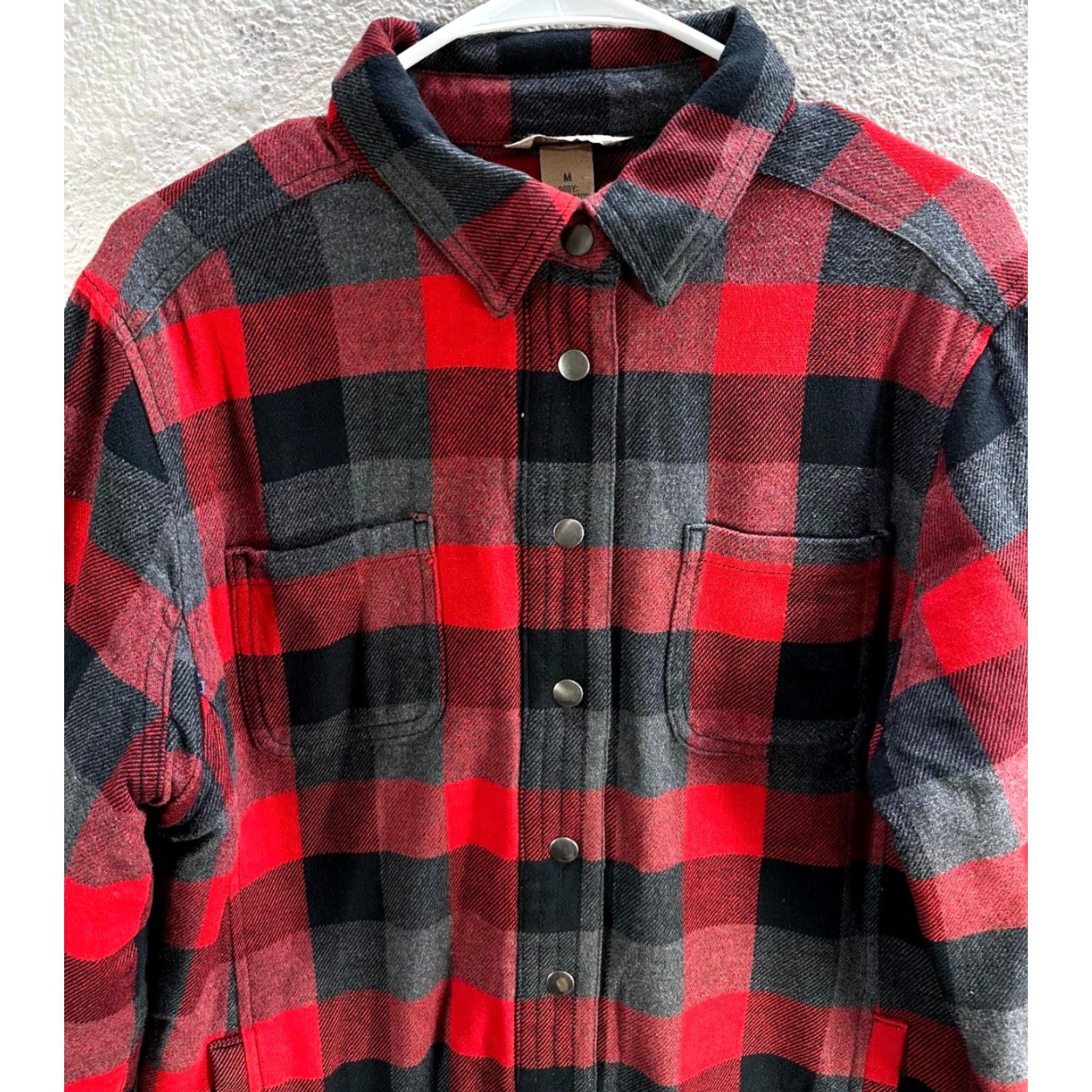 Vintage Mens Duluth Trading Red Plaid Thick Snap Button Shirt Long Sleeve Cotton Nylon M Size US M / EU 48-50 / 2 - 4 Thumbnail