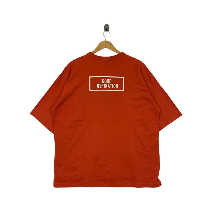 Maison MIHARA YASUHIRO MAISON MIHARA YASUHIRO x GU Communications Orange Tee Shirt Size US L / EU 52-54 / 3 - 3 Thumbnail