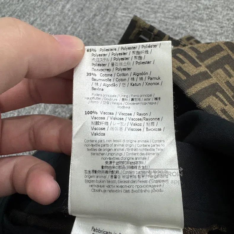 Fendi Fendi Monogram Short Pants Size US 30 / EU 46 - 4 Thumbnail