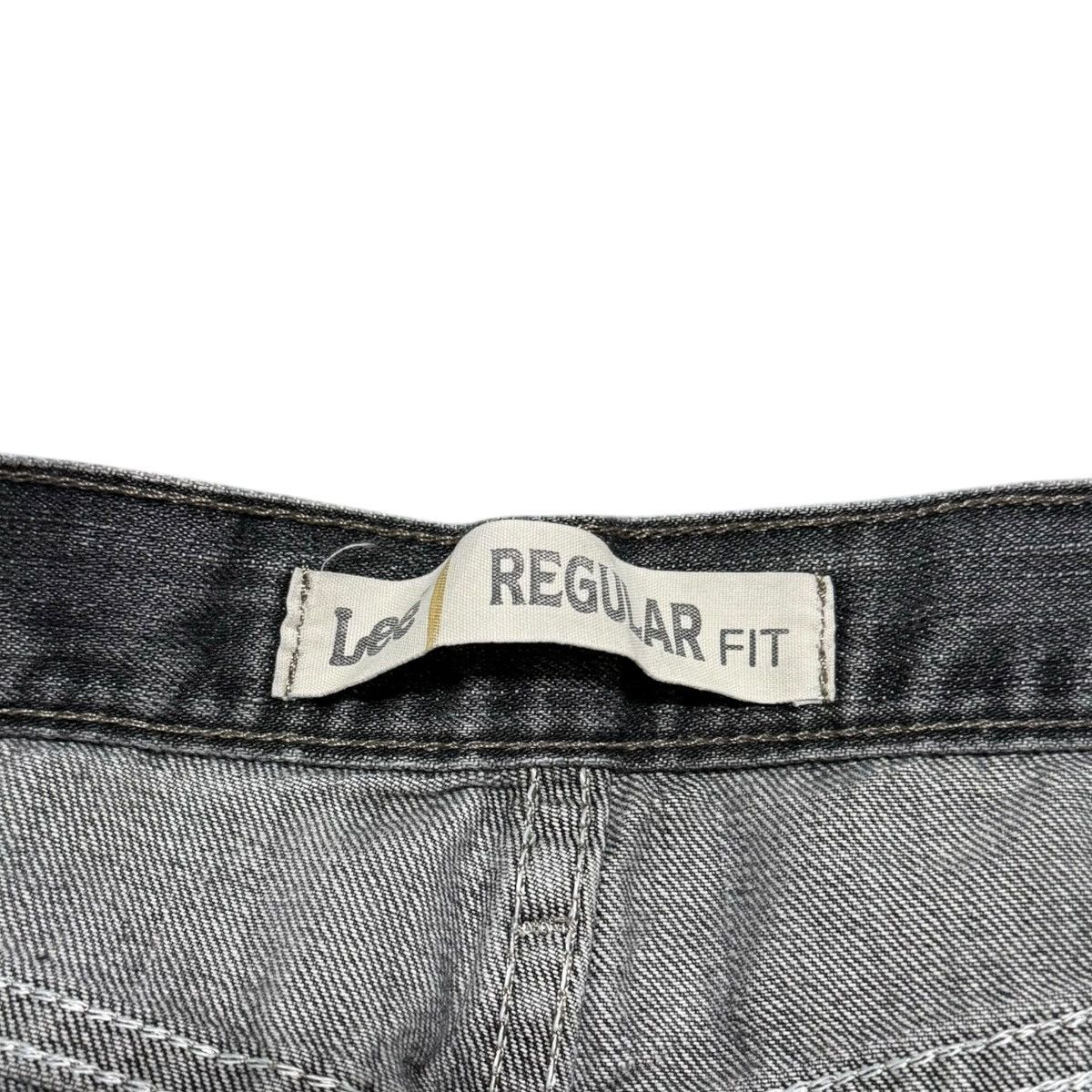 Lee Lee Regular Fit Gray Faded Jean Pants Men’s 32x30 Size US 32 / EU 48 - 5 Thumbnail