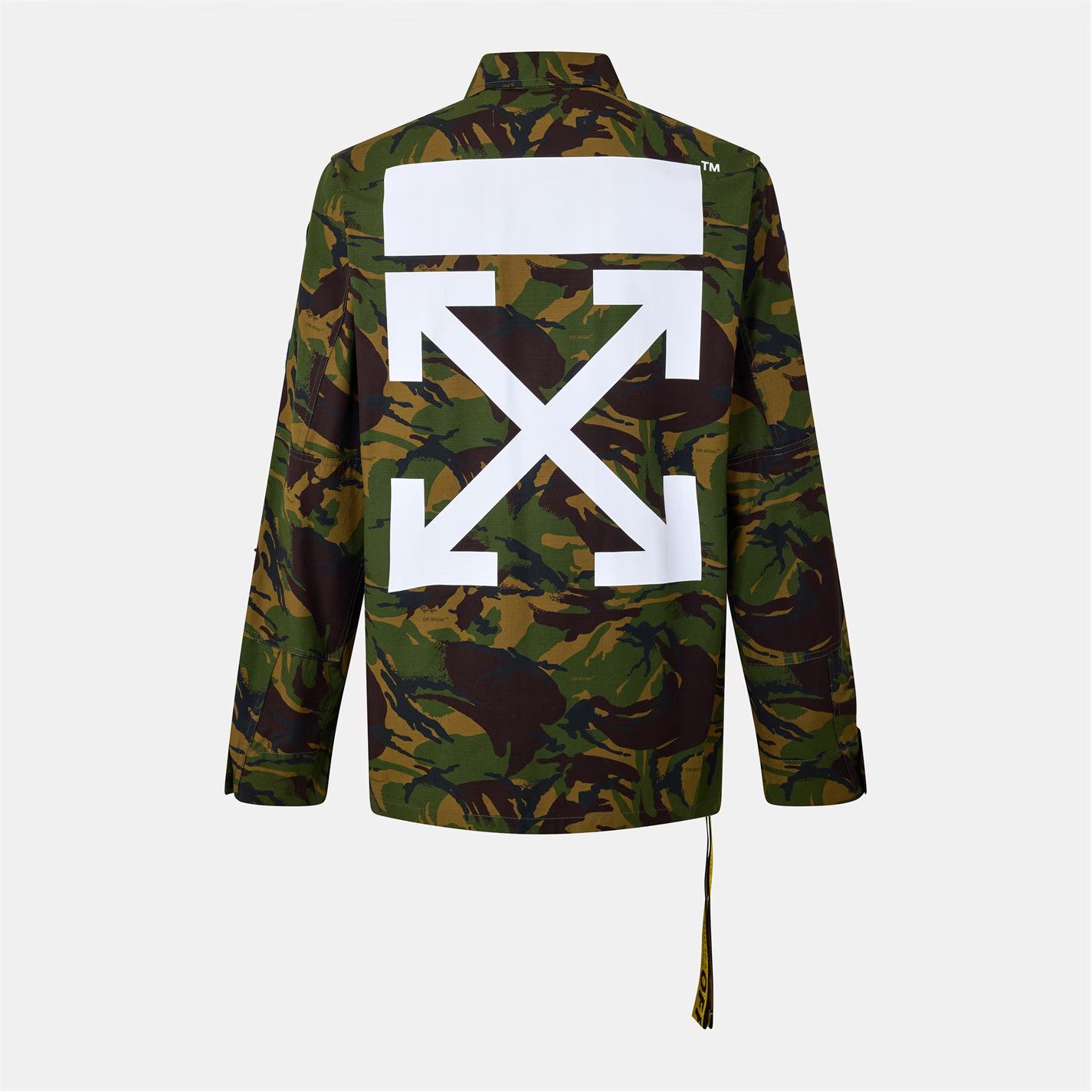 Off-White o1g2r1mq0326 Technical Weather Resistant Field Jacket Size US M / EU 48-50 / 2 - 2 Thumbnail