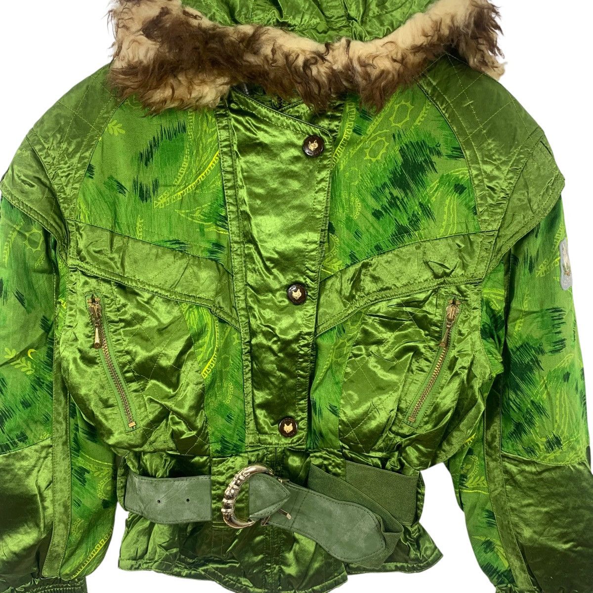 Goldwin Vintage GOLDWIN VOLPE NEVE Ski Winter Jacket Heavy Coat Size L / US 10 / IT 46 - 4 Thumbnail