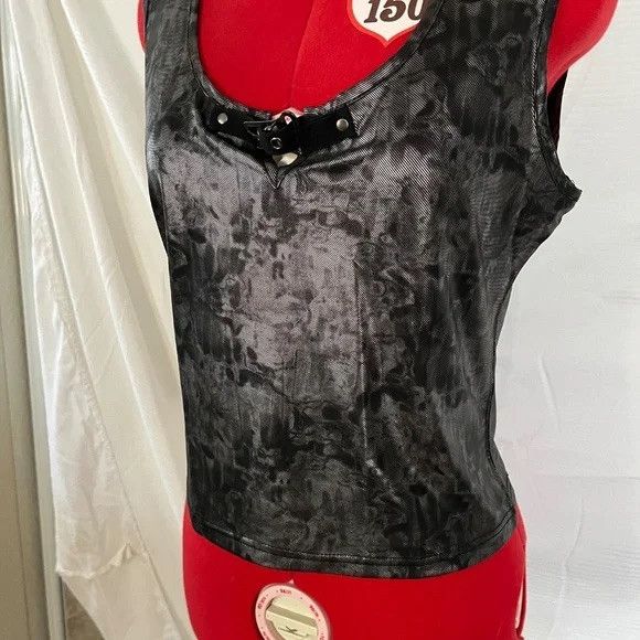 Other NWT PUNK RAVE Corrugation Printing Vest Size M / US 6-8 / IT 42-44 - 3 Thumbnail