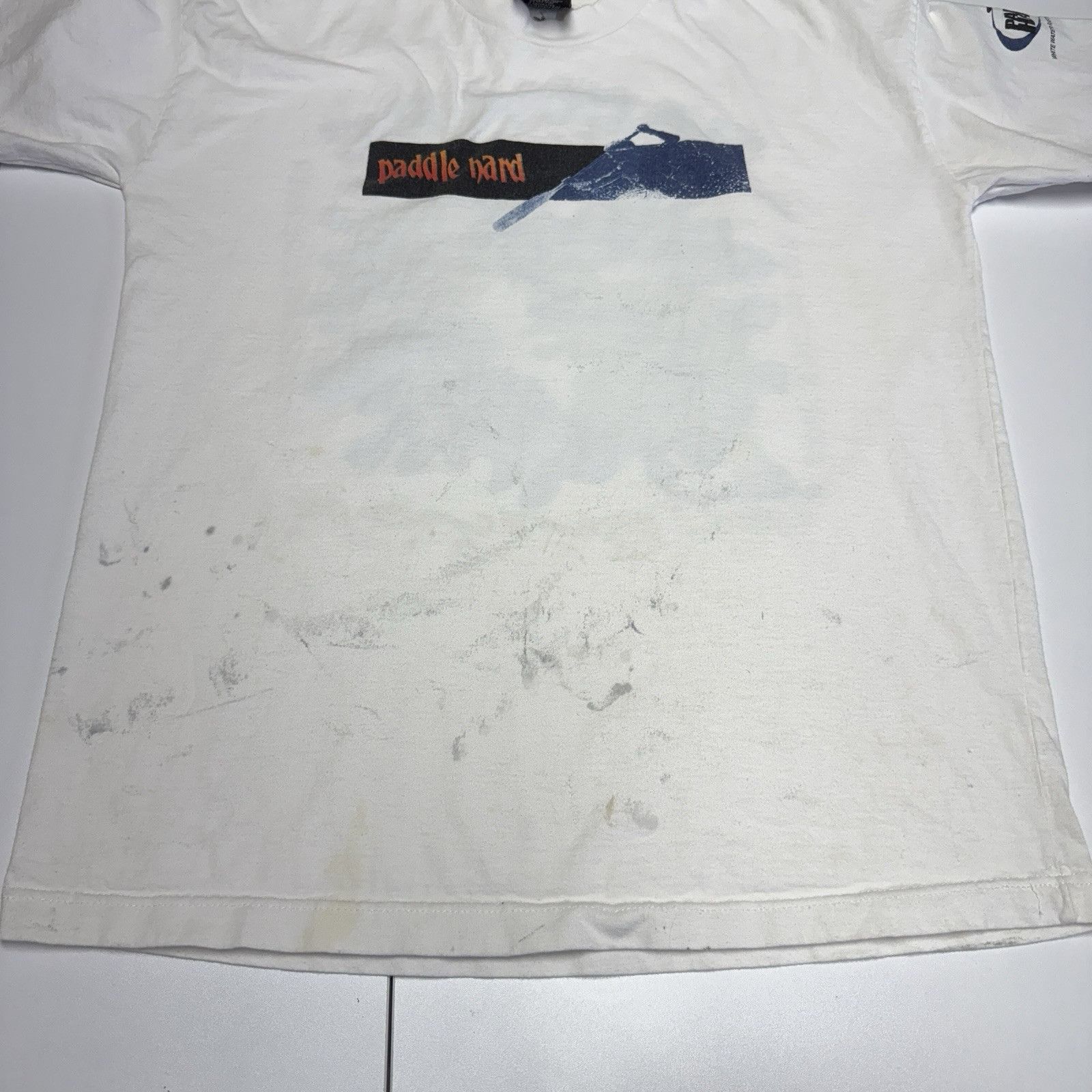Vintage Vintage Paddle Hard Pepe Kayak T Shirt Mens Large Y2K Sports Size US L / EU 52-54 / 3 - 6 Thumbnail