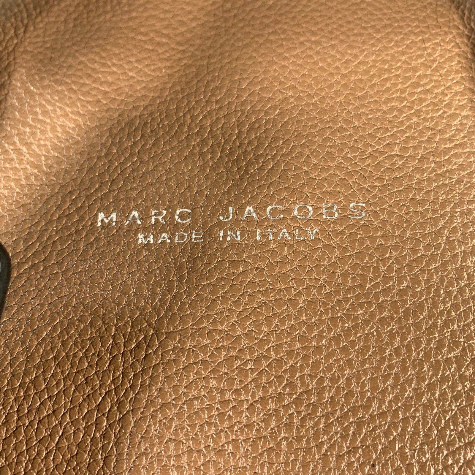 Marc Jacobs MARC JACOBS Tan Pebble Grain Leather Satchel HandBags Size ONE SIZE - 2 Thumbnail