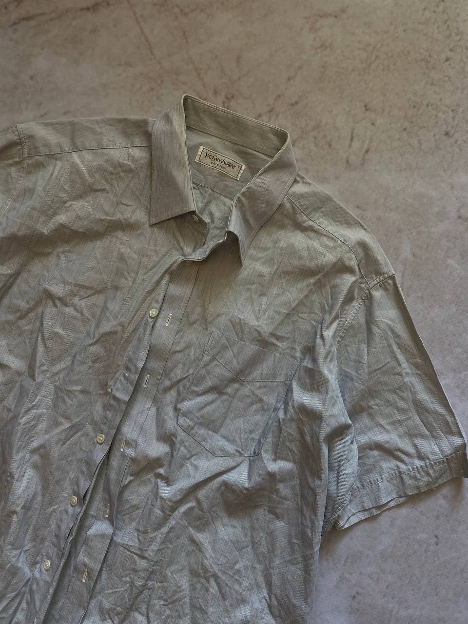 Vintage × Yves Saint Laurent Vintage Yves Saint Laurent Shirt Size US L / EU 52-54 / 3 - 2 Thumbnail