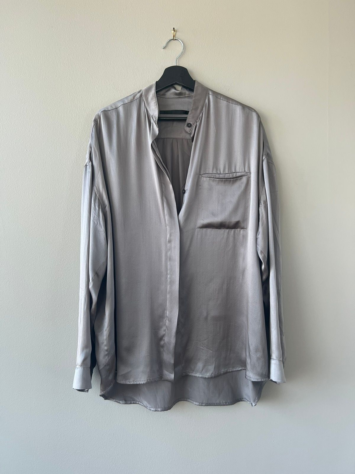Haider Ackermann Oversized Silk Shirt | Grailed