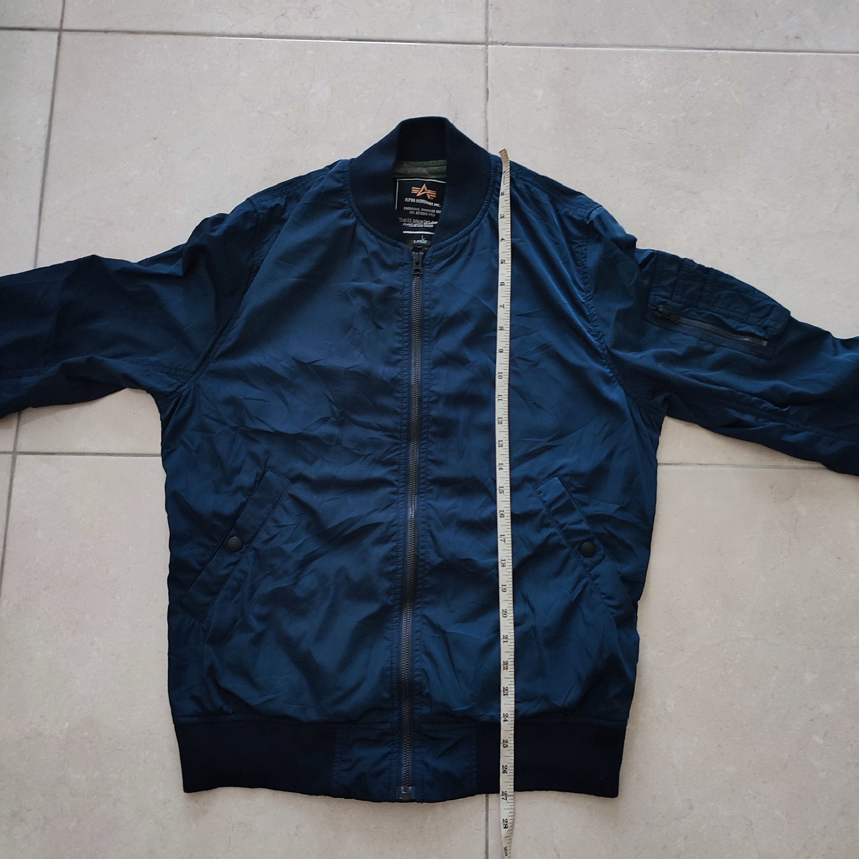 Alpha Industries 🔥STEALS🔥Alpha Industries MA-1 Bomber Tactical Jacket Size US L / EU 52-54 / 3 - 10 Thumbnail