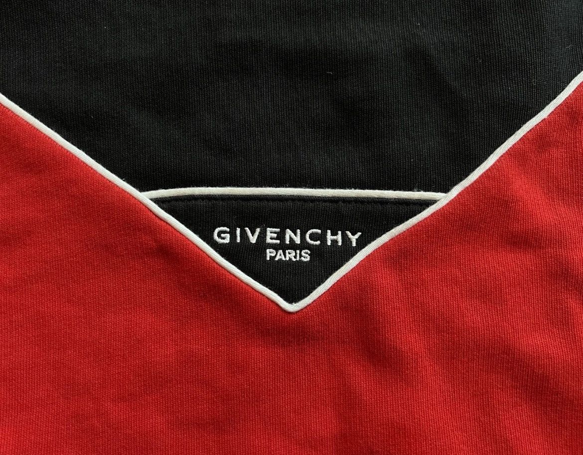 Givenchy GIVENCHY⚡️Men size Small colorblock logo pullover sweatshirt Size US S / EU 44-46 / 1 - 5 Thumbnail