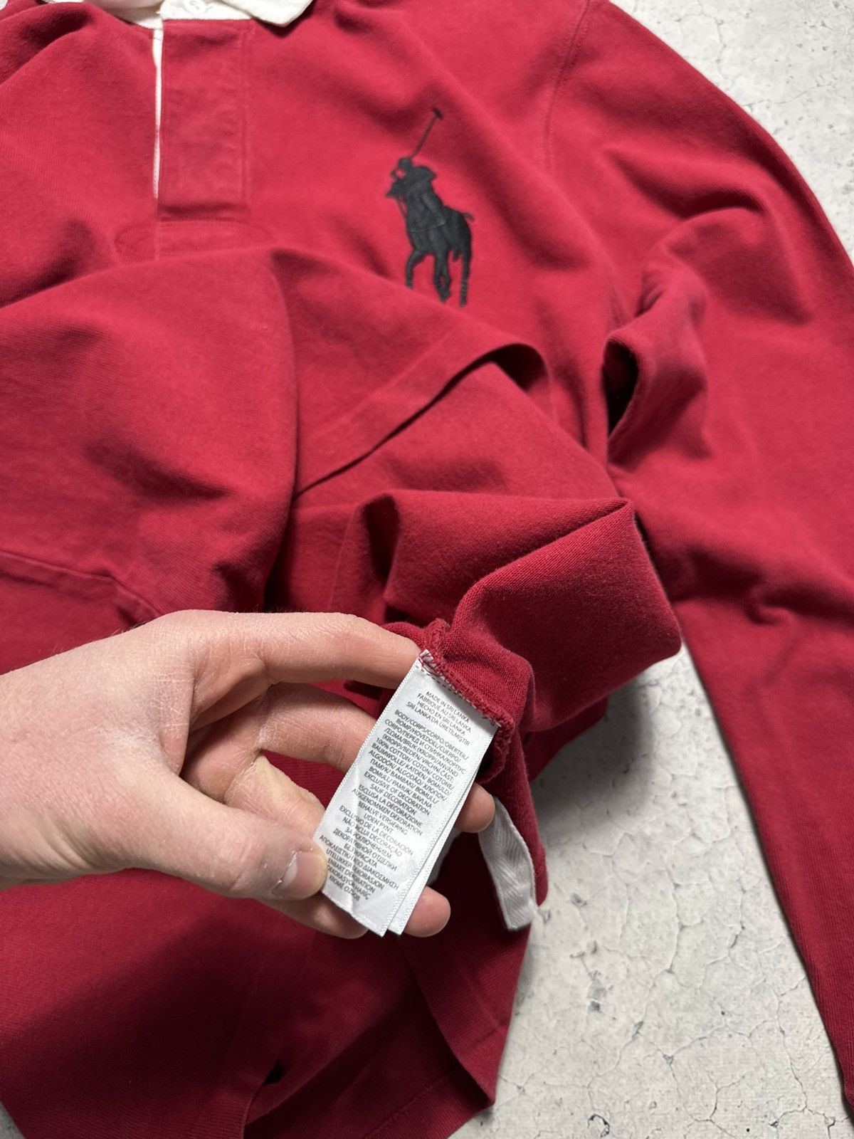 Polo Ralph Lauren Polo Ralph Lauren Rugby Sweatshirt Big Pony Size XL Red Size US XL / EU 56 / 4 - 7 Thumbnail