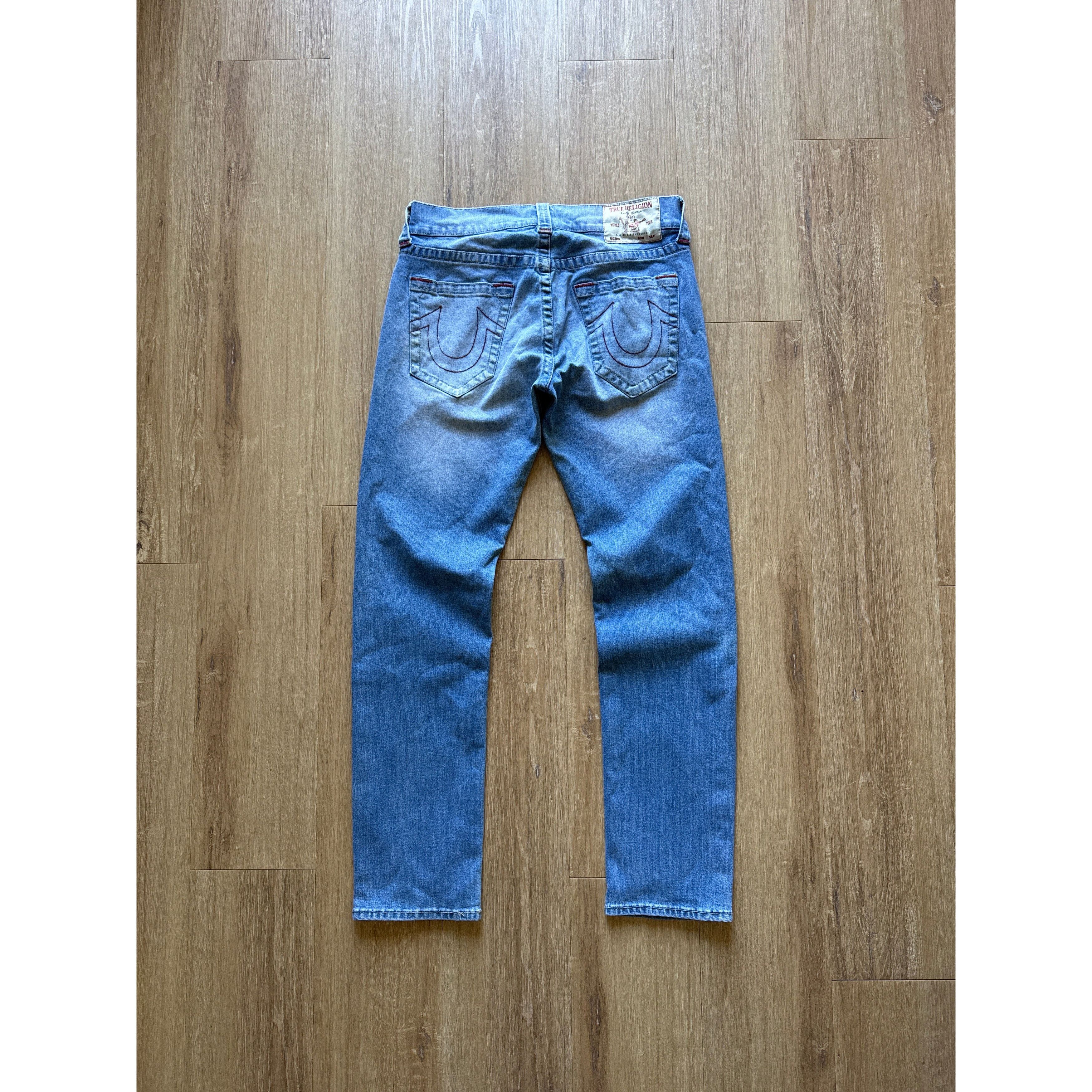 True Religion True Religion Geno Relaxed Slim Denim Jeans Size US 31 - 1 Thumbnail