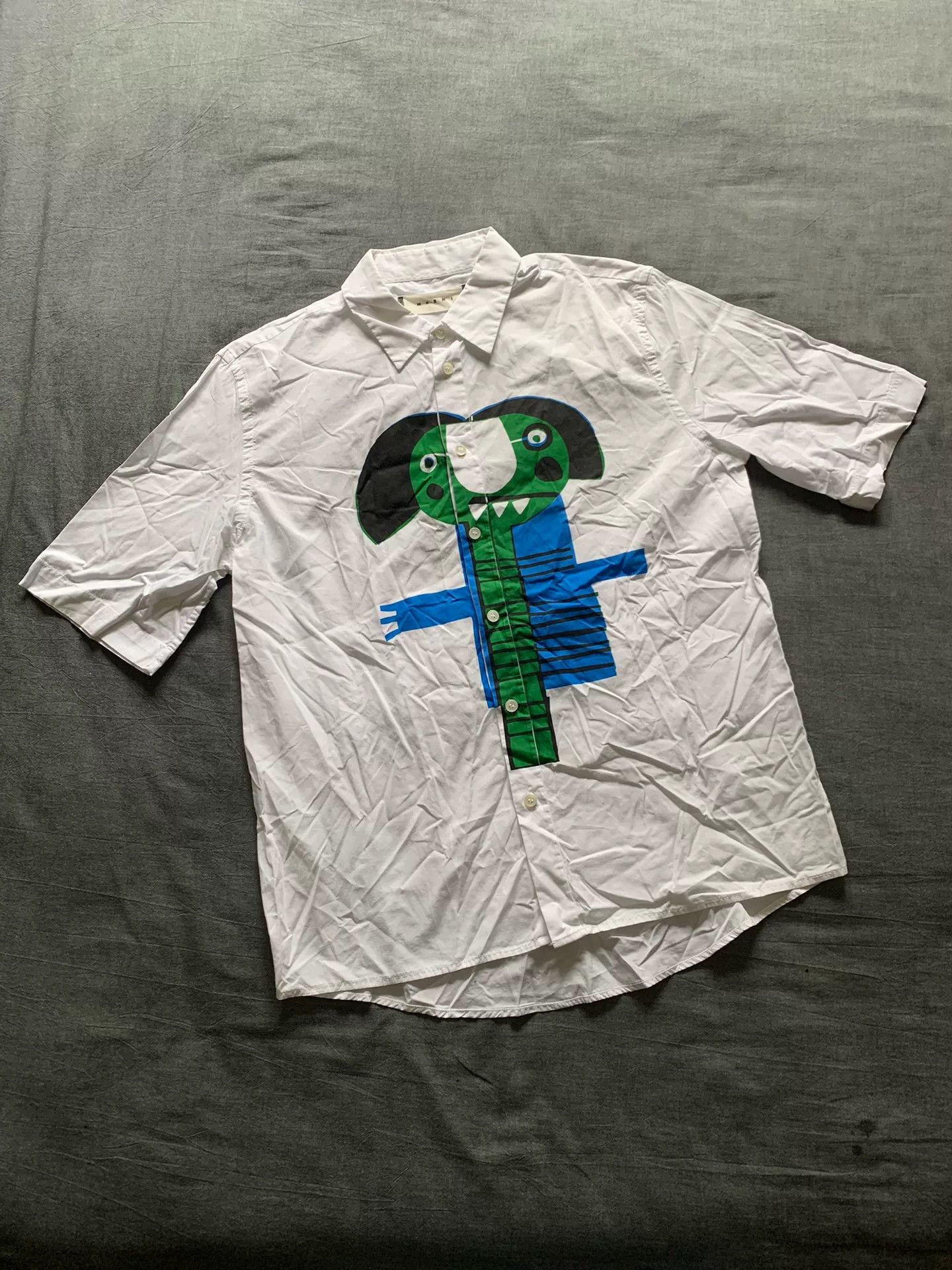 Marni Marni Printed Shirt Size US S / EU 44-46 / 1 - 1 Thumbnail