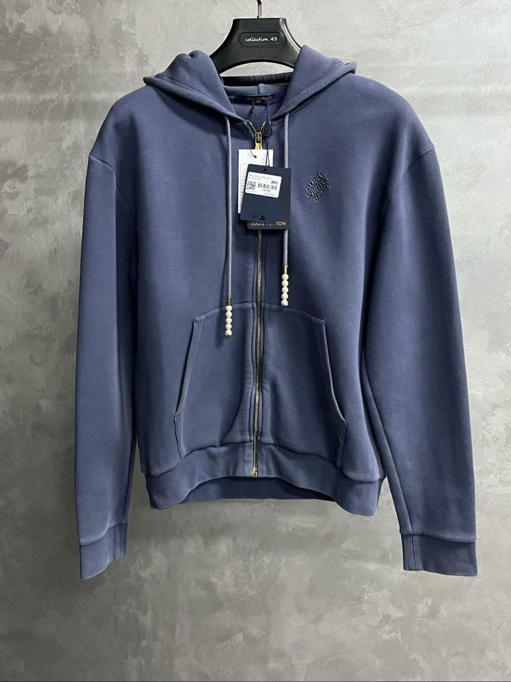 Louis Vuitton Louis Vuitton Logo Zip Hoodie Size M Size US M / EU 48-50 / 2 - 1 Thumbnail