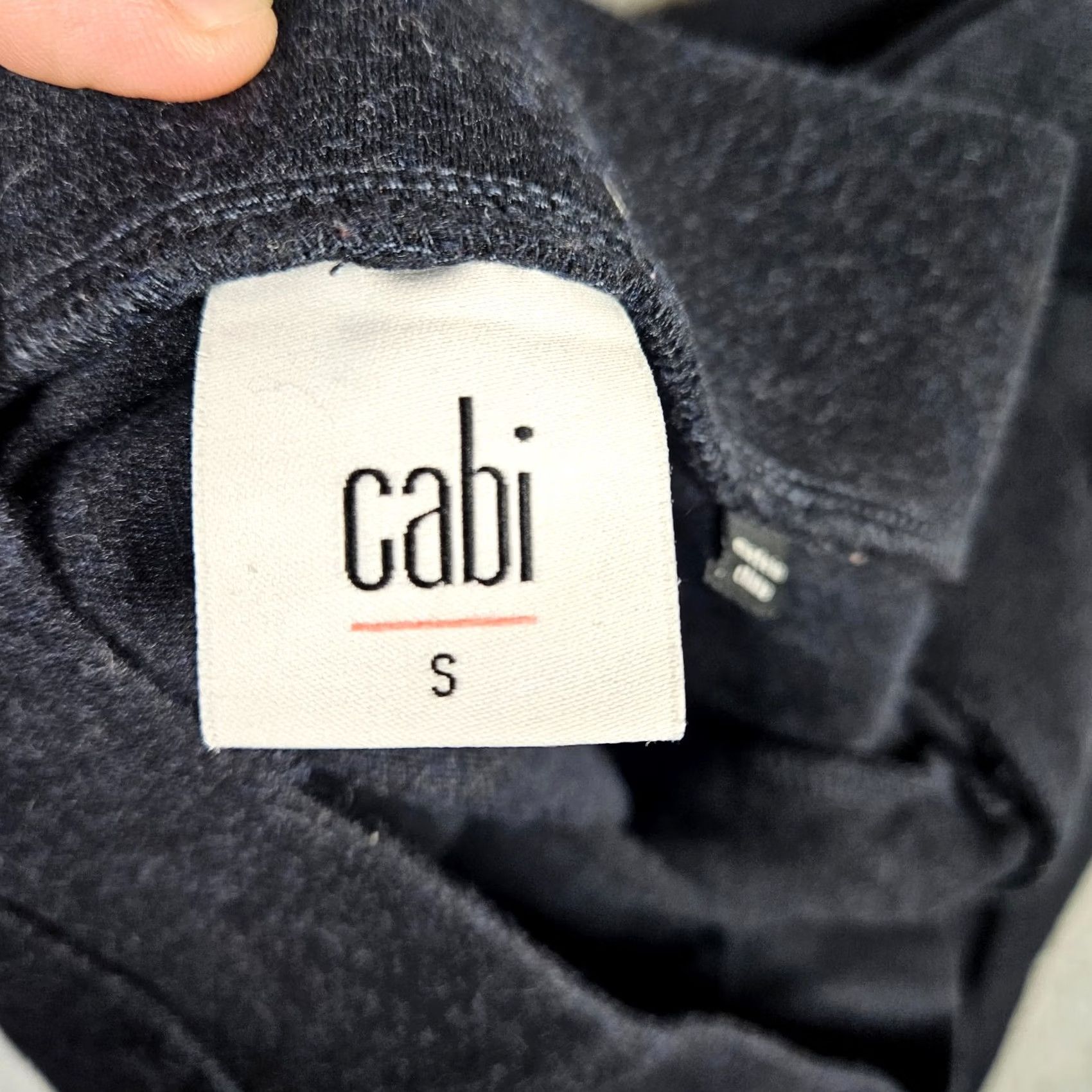 Vintage CABI Women's Pull-on Skinny Knit Dark Gray legging Size S Size 28" / US 6 / IT 42 - 6 Thumbnail