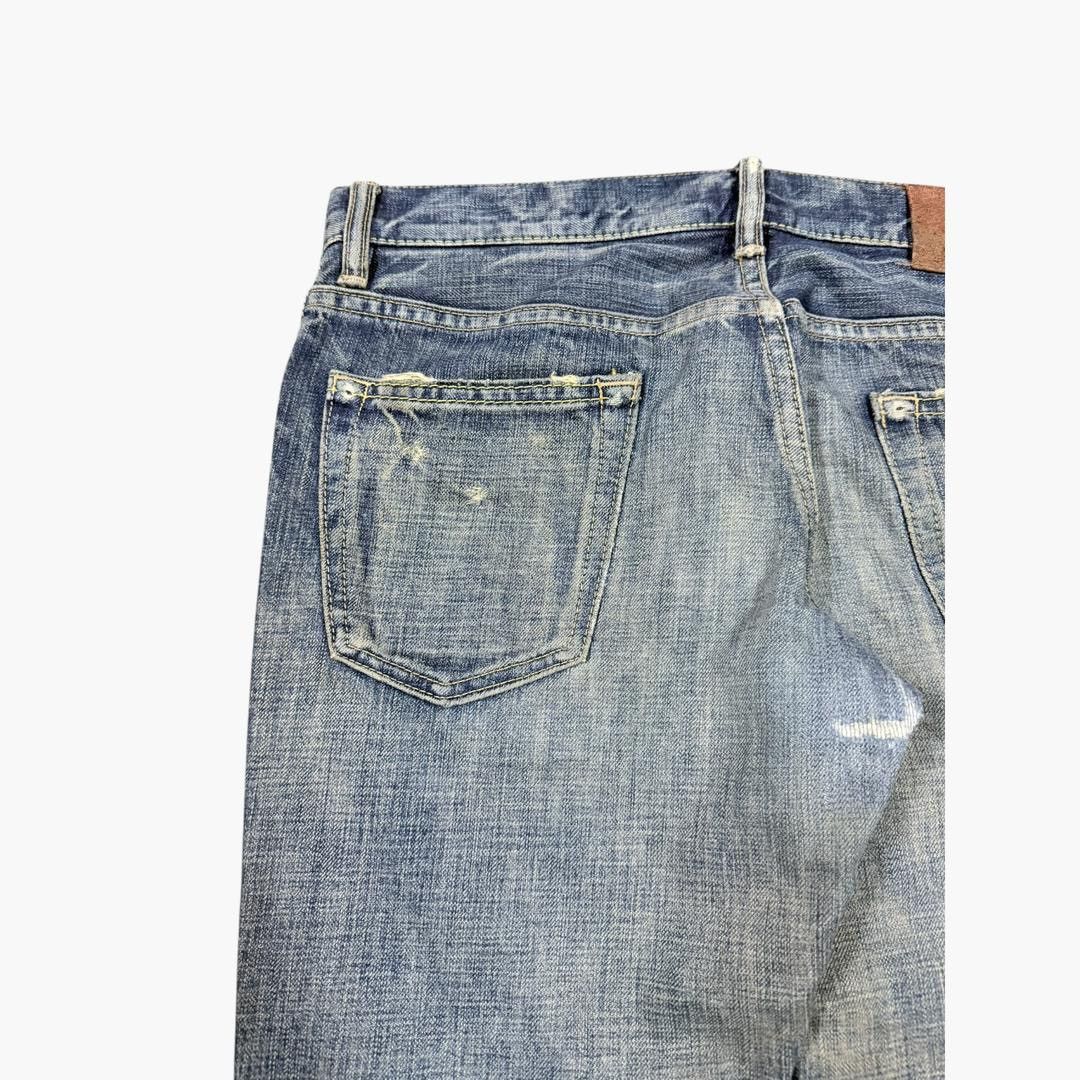 Hysteric Glamour Vtg💥Hysteric Glamour X Ramones Ripped Disstresed Jeans Size US 32 / EU 48 - 15 Thumbnail