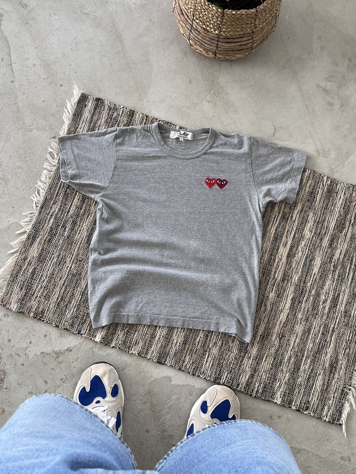 Comme des Garcons Vintage Comme des Garcons T-Shirt blank grey tee Y2K sk8 Size S / US 4 / IT 40 - 1 Thumbnail