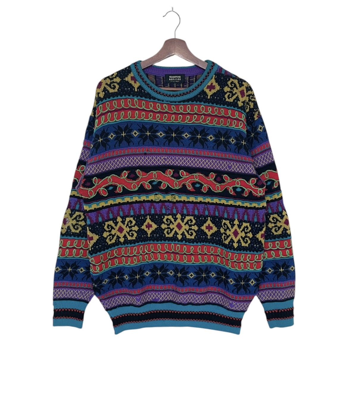 Vintage Vintage Brand Yoshiyuki Konishi Coogi Knitwear 1990s Size US M / EU 48-50 / 2 - 1 Thumbnail