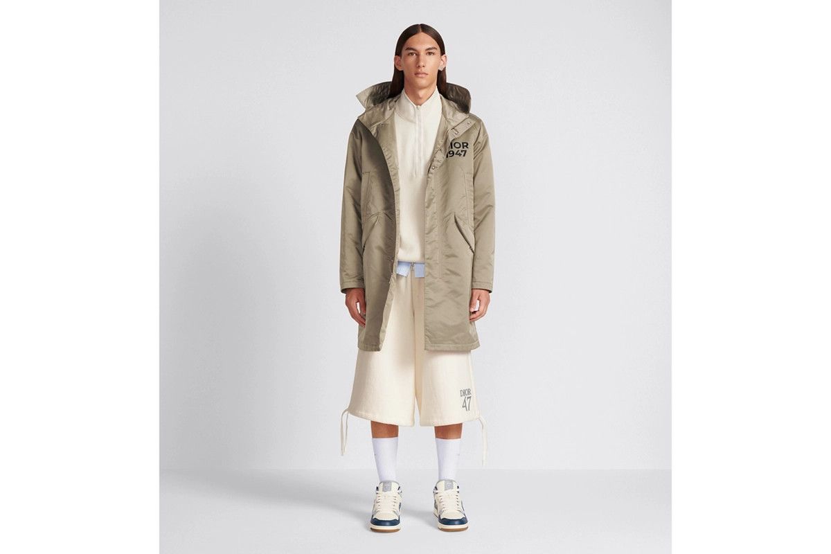 Dior o1bcso1str0225 Hooded Parka in Beige Size US M / EU 48-50 / 2 - 4 Thumbnail