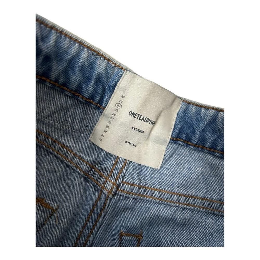 One Teaspoon One Teaspoon l Casanova Straight Leg Jeans Size 24 Size 24" / US 00 / IT 34 - 8 Thumbnail