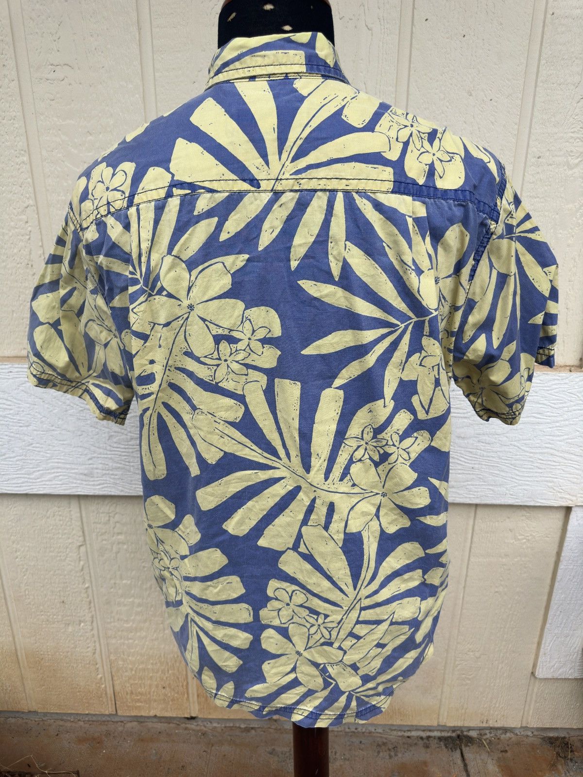 Other PreOwned Kahala Hawaiian Print Blue/Yellow Men's Large Size US L / EU 52-54 / 3 - 2 Thumbnail
