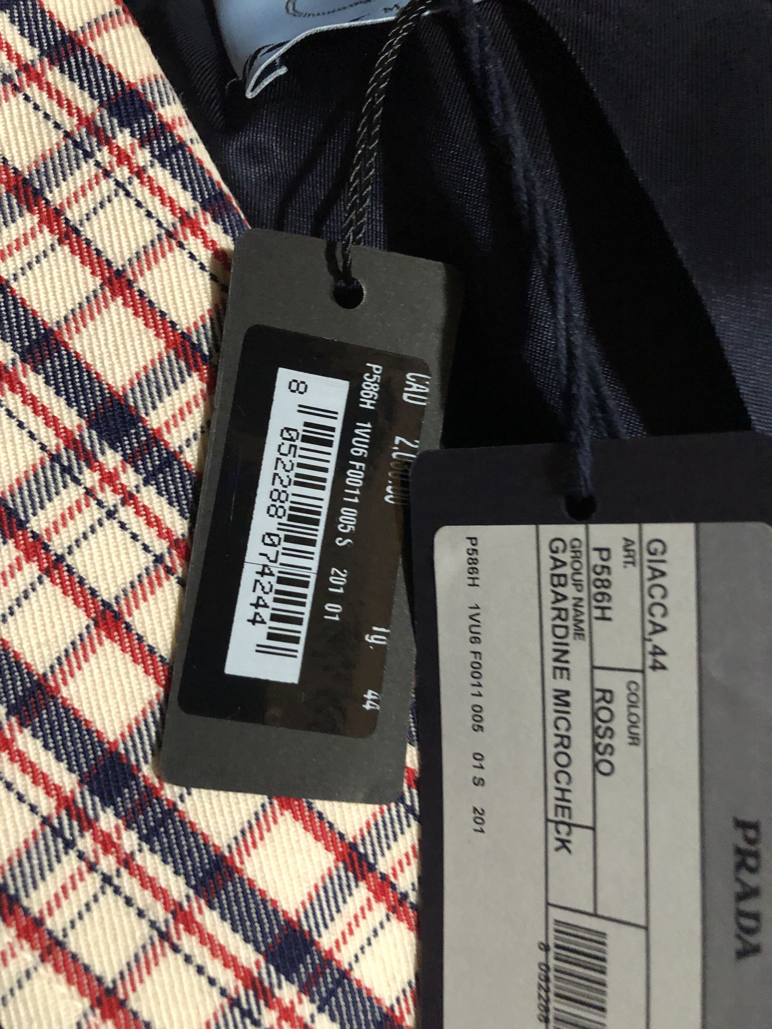 Prada Prada Runway Gabardine Microcheck Blazer Size 44 Size M / US 6-8 / IT 42-44 - 10 Thumbnail