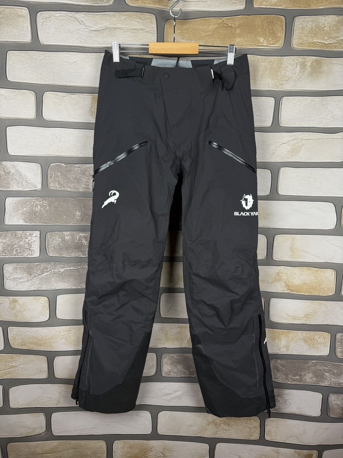 BLACKYAK Very rare black yak gore-tex ski pants Size 27" / US 4 / IT 40 - 1 Thumbnail