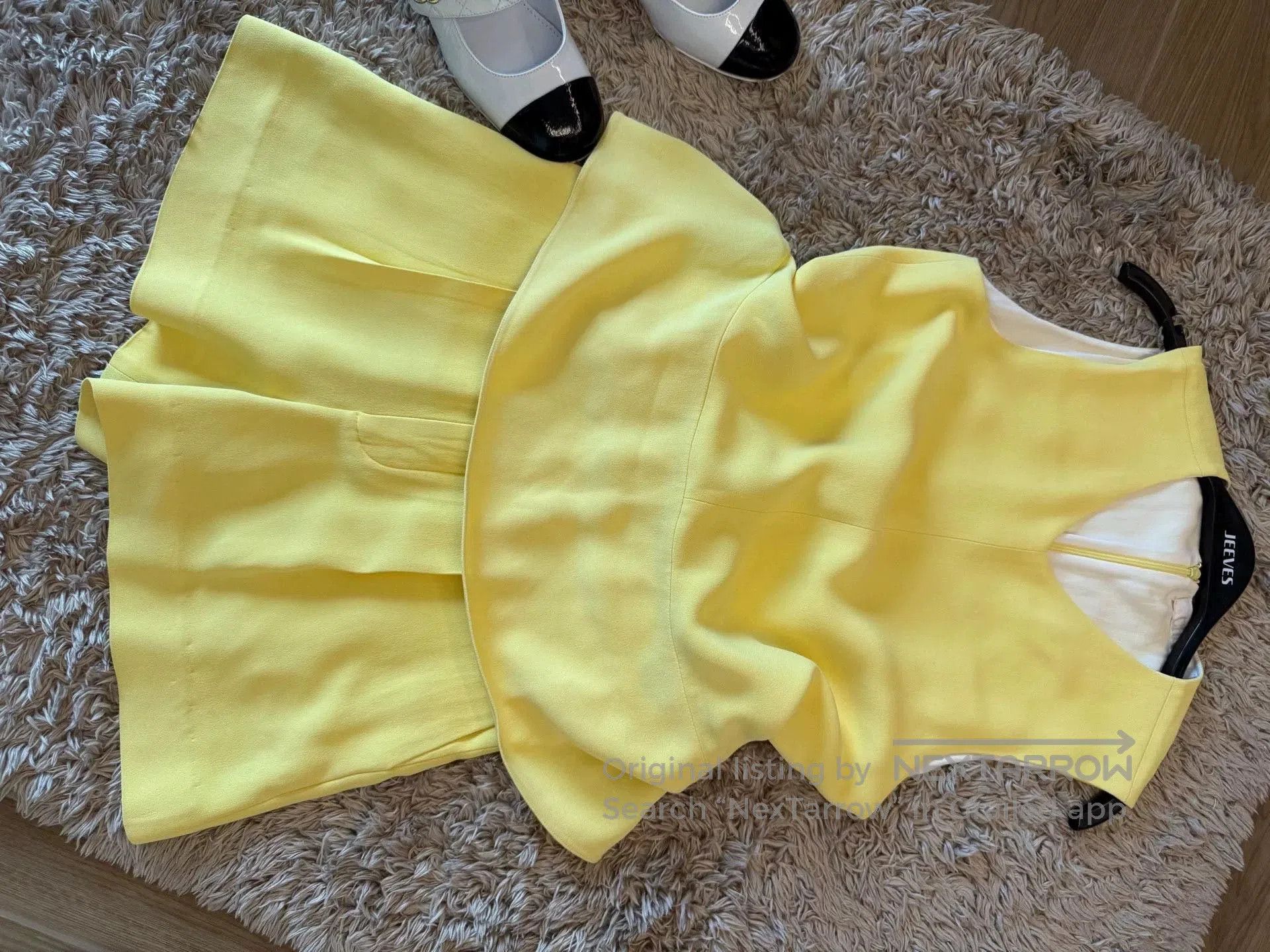 Chloe Chloe Yellow Silk Two-Piece Set. Size M / US 6-8 / IT 42-44 - 2 Thumbnail
