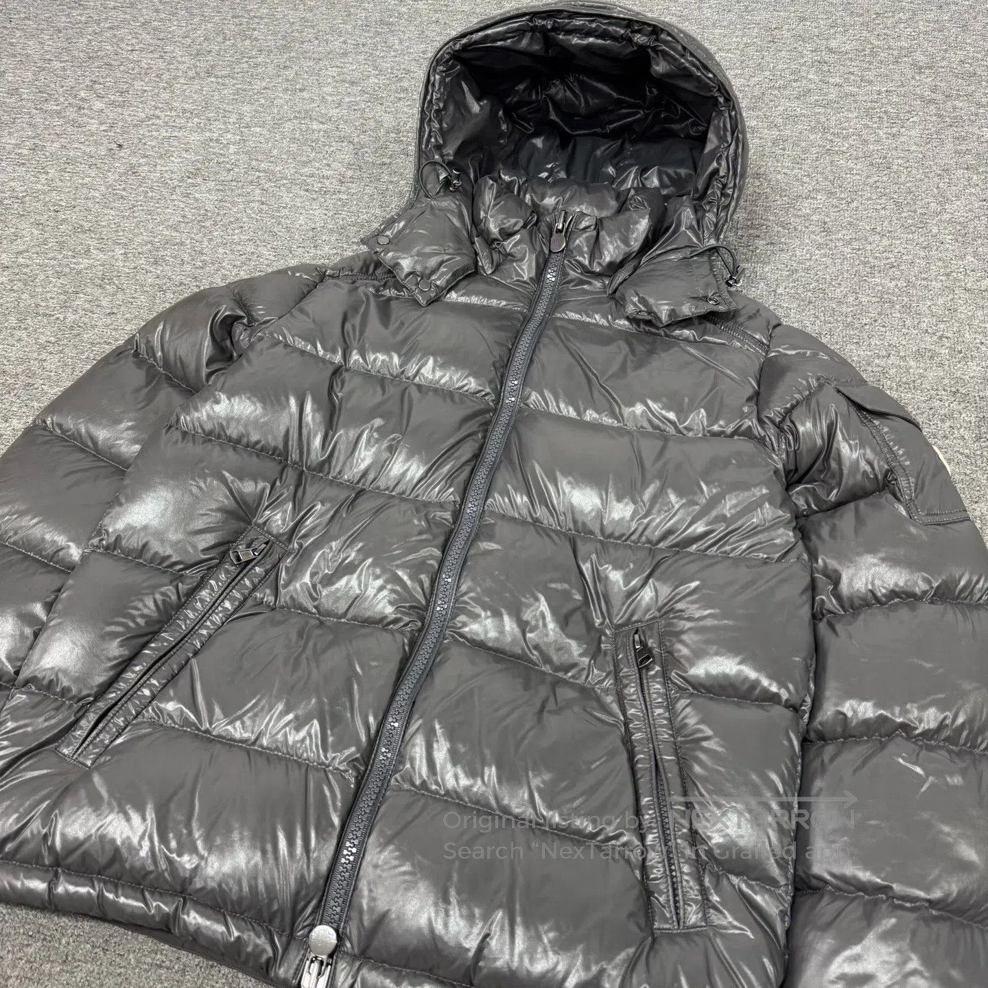 Moncler Moncler Lustrous Maya stand-collar down jacket| Size US L / EU 52-54 / 3 - 3 Thumbnail