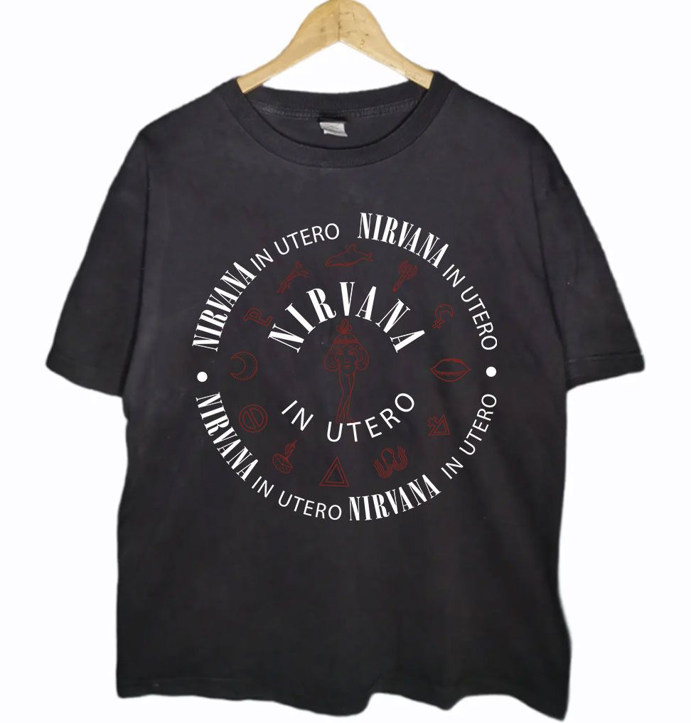Nirvana Nirvana T-shirt Tee Shirt Nirvana Rock Band Tee T-shirt Size US XL / EU 56 / 4 - 1 Thumbnail