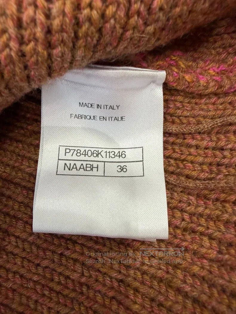 Chanel Chanel Autumn and winter new orange brown cashmere alpaca Size XS / US 0-2 / IT 36-38 - 5 Thumbnail
