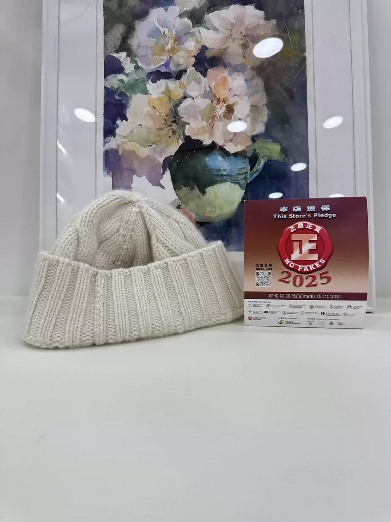 Loro Piana Loro Piana Cashmere Beanie Hat M - dmc Size ONE SIZE - 1 Thumbnail