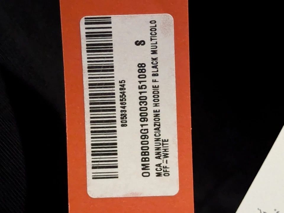 Off-White MCA Figures of Speech Caravaggio Hoodie Oversized Size US S / EU 44-46 / 1 - 9 Thumbnail