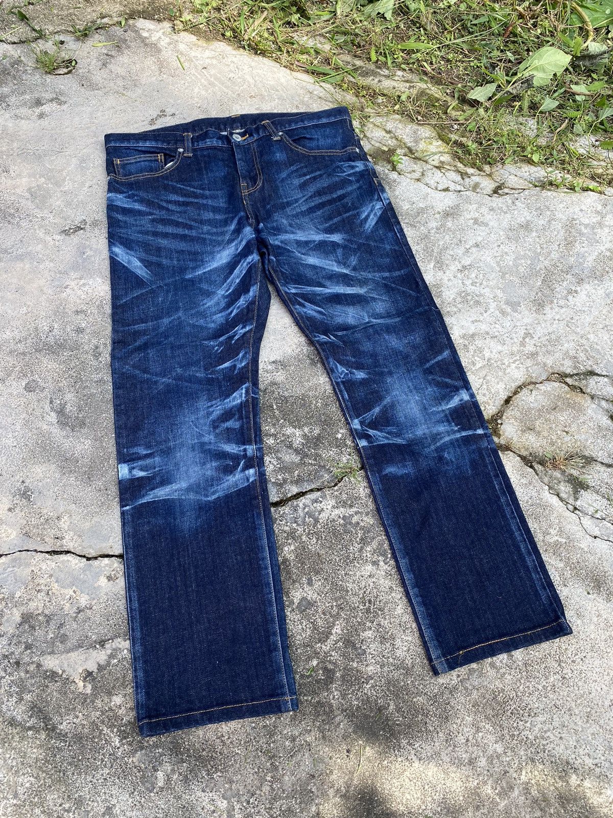 Tornado Mart 🔥 Made in Japan 🔥 Vintage Tornado Mart Denim Pants Size US 35 - 1 Thumbnail