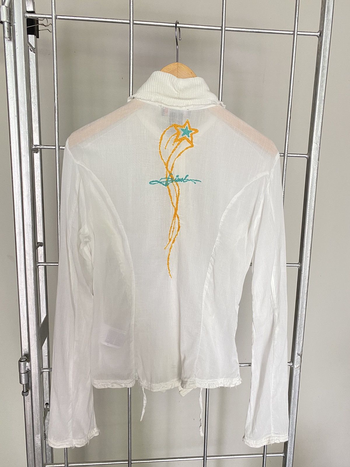Diesel Diesel White Shirt Size S / US 4 / IT 40 - 4 Thumbnail