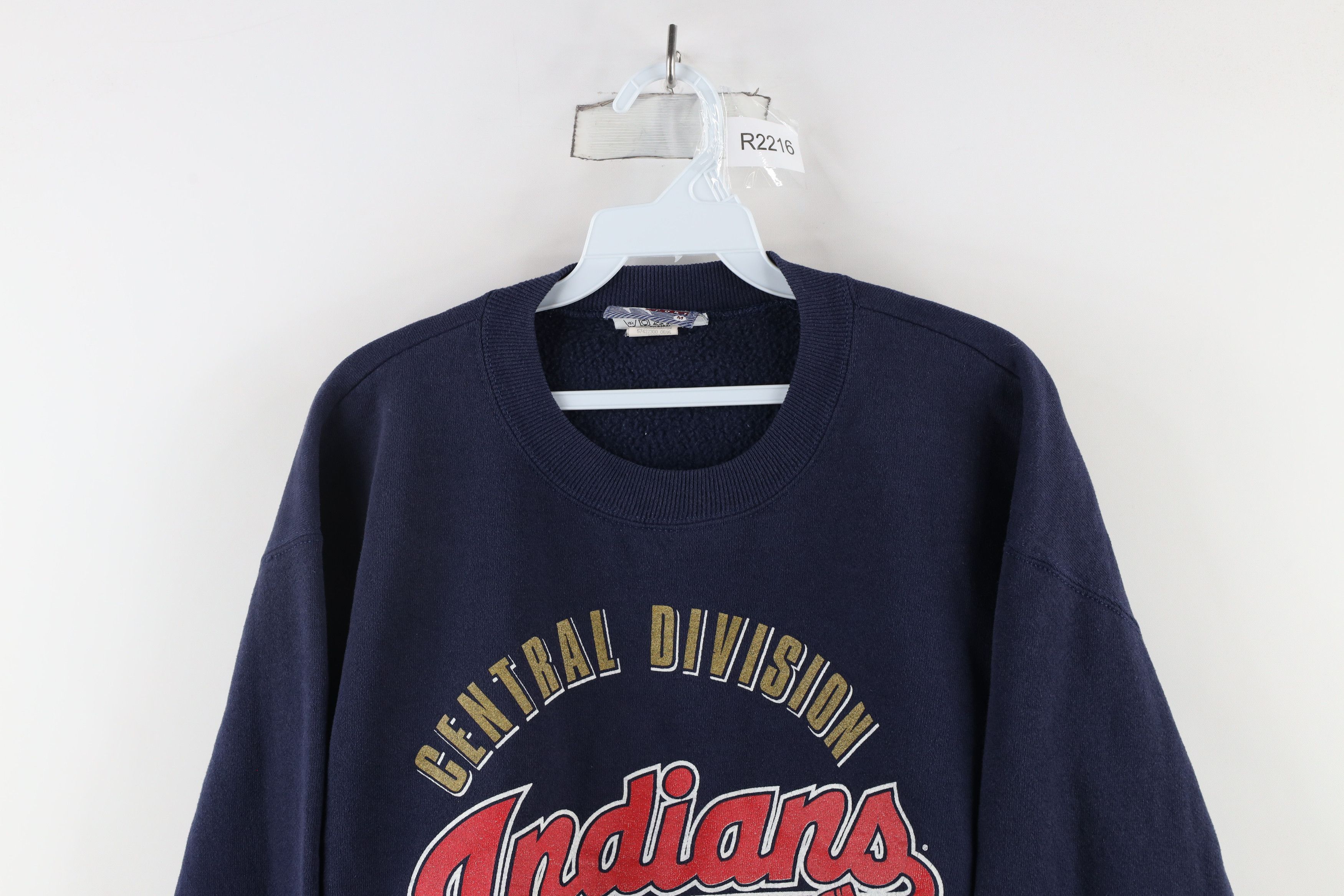 Vintage Vintage 90s Wahoo Cleveland Indians Baseball Sweatshirt USA Size US M / EU 48-50 / 2 - 2 Thumbnail