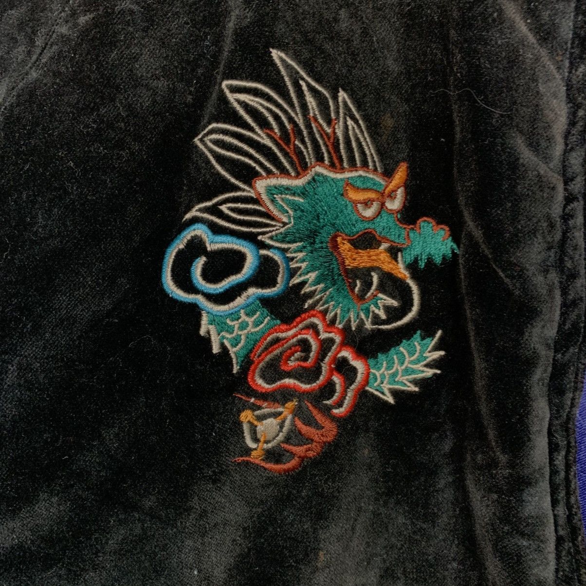 Japanese Brand Japanese Brand Clear Land Reversible Sukajan Jacket Size US XS / EU 42 / 0 - 19 Thumbnail