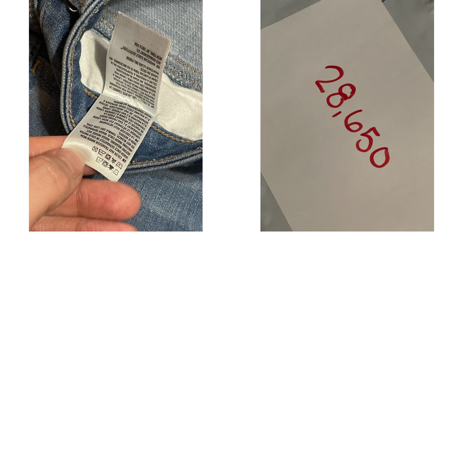 American Eagle Outfitters American Eagle Jeans Women's Size 4 Blue Denim The Dream Jean Cut Out Size 27" / US 4 / IT 40 - 8 Thumbnail