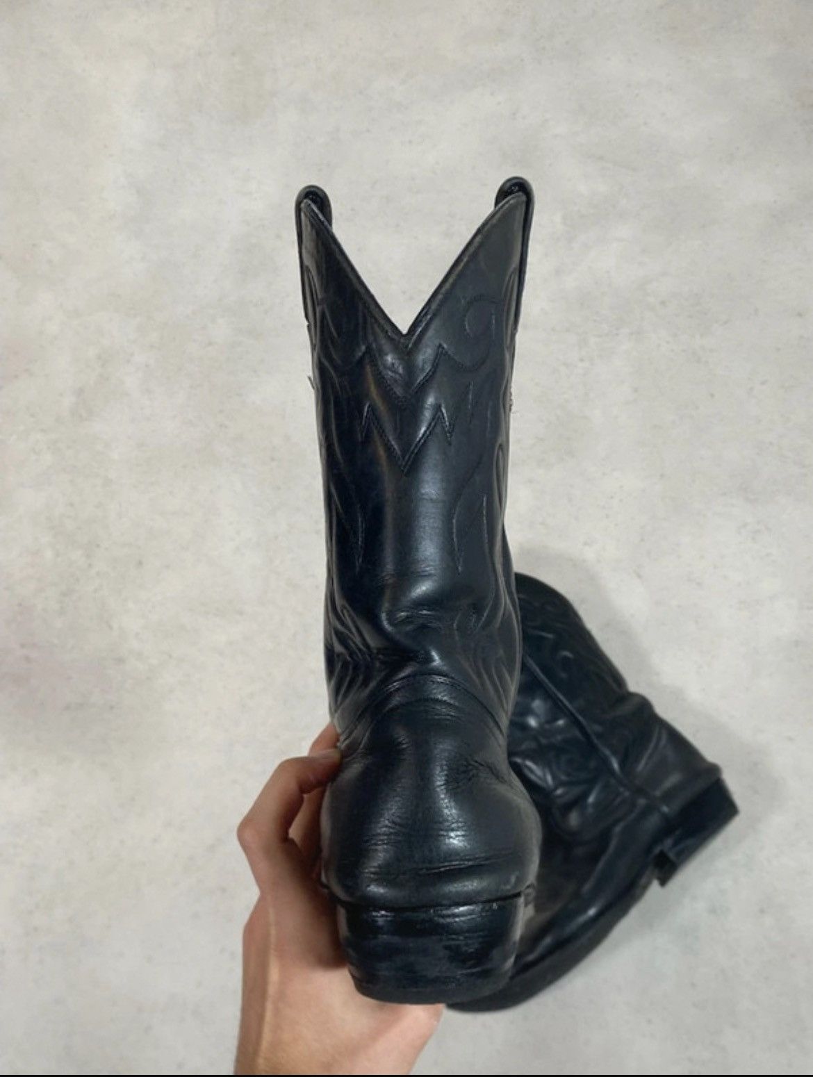 Other Black Santiags Size US 8.5 / EU 41-42 - 3 Thumbnail