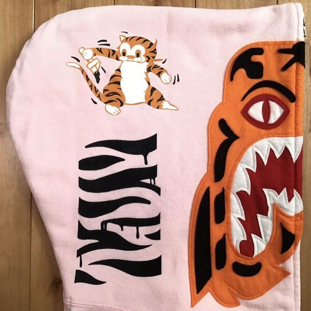 Bape × Nigo 🔥Vintage🔥 BAPE Pink Tiger full zip hoodie a bathing ape NIGO Size US M / EU 48-50 / 2 - 4 Thumbnail