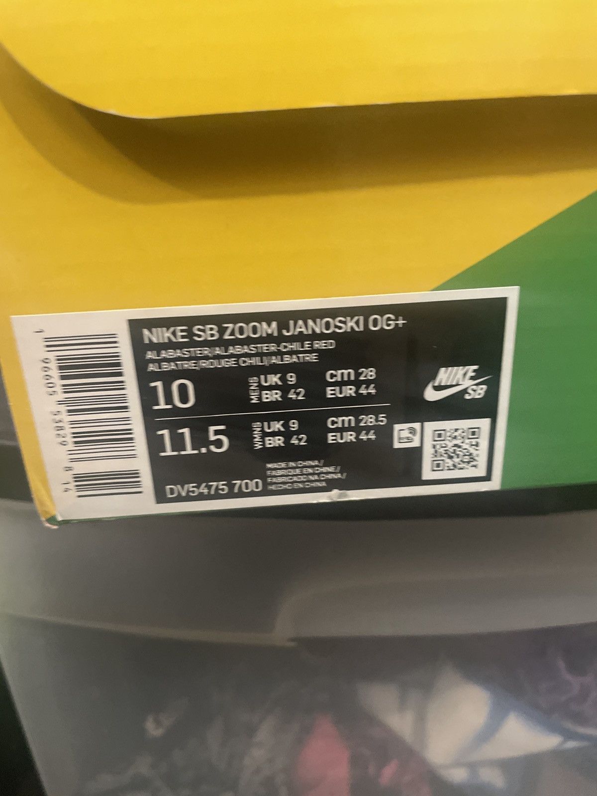 Nike NIKE SB ZOOM JANOSKI OG+ Size US 10 / EU 43 - 7 Thumbnail