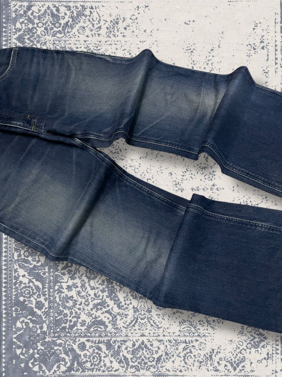 Designer × Lee × Vintage Vintage 1990s Designer Lee Distressed Mudwash Denim Size US 26 / EU 42 - 6 Thumbnail
