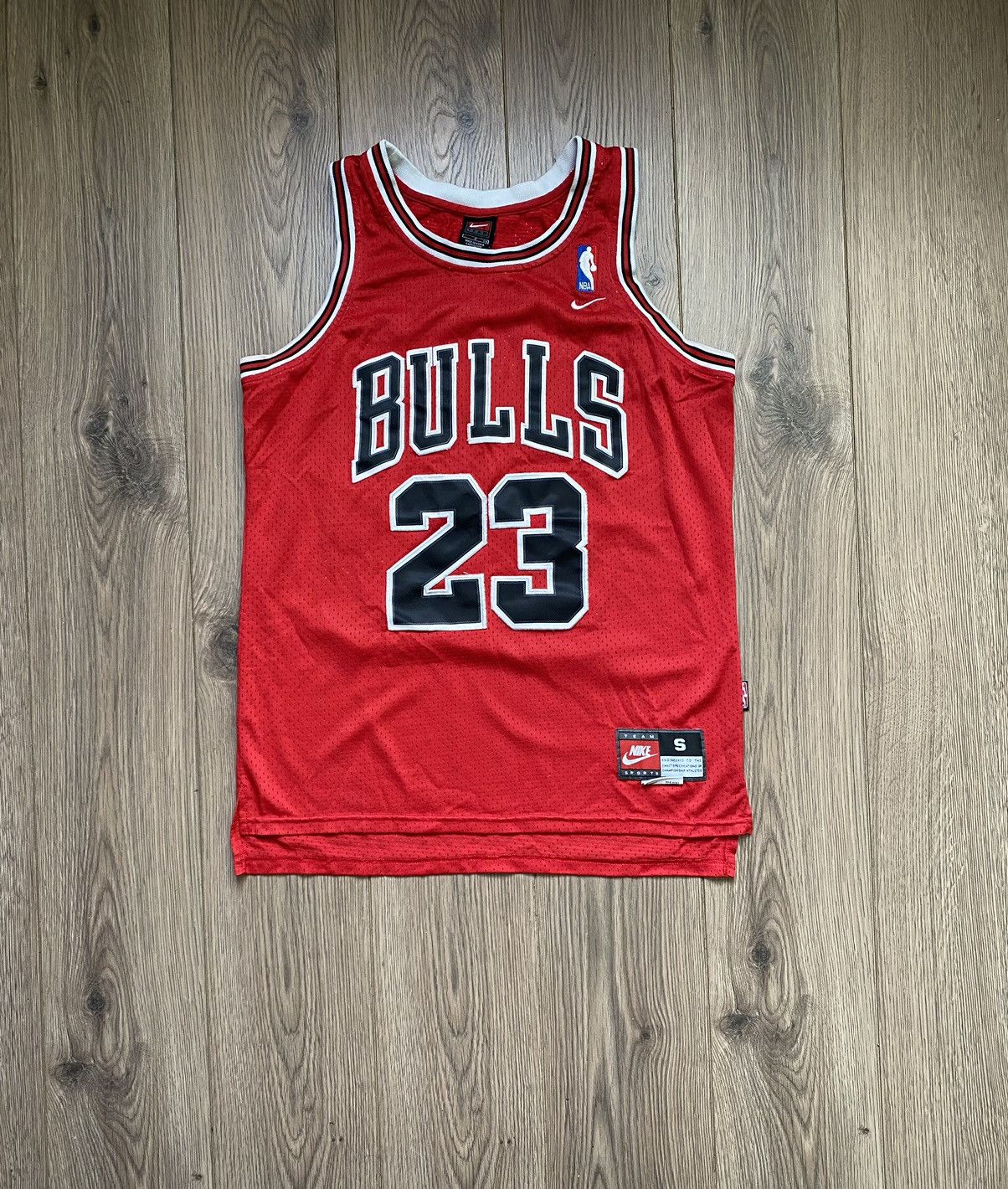 Nike Michael Jordan #23 Chicago Bulls Jersey Red