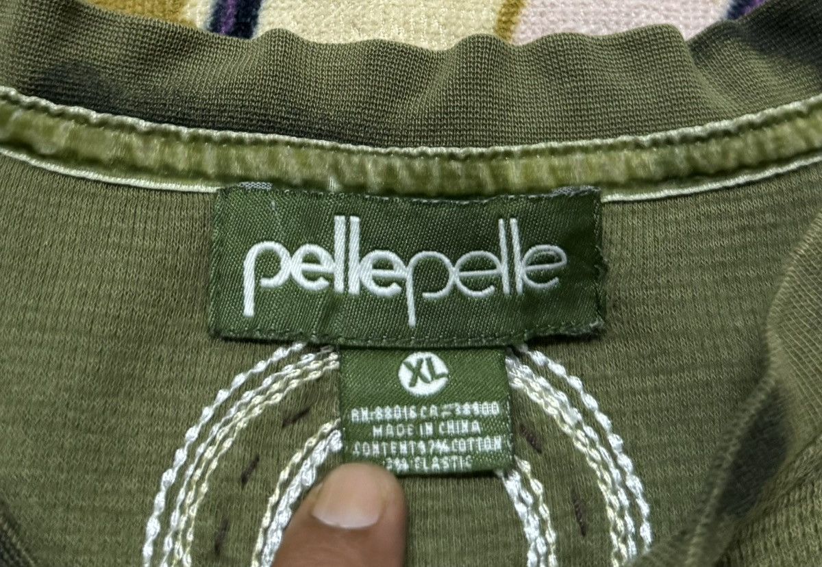 Pelle Pelle × Vintage Rare Design by PELLE PELLE Long Sleeve Shirt Size US XXL / EU 58 / 5 - 10 Thumbnail