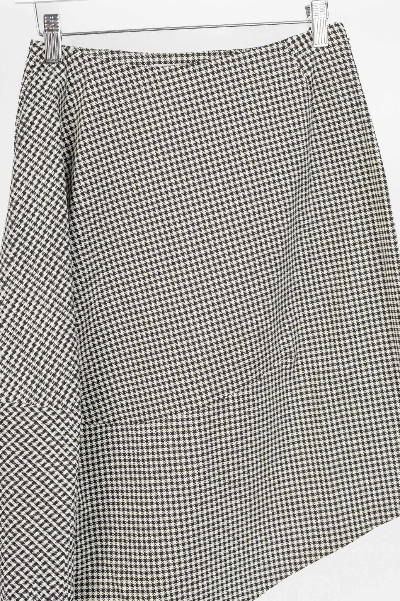 Stella McCartney Stella McCartney PF14 Claudia Dogtooth Cotton Tulip Skirt Size 27" / US 4 / IT 40 - 3 Thumbnail