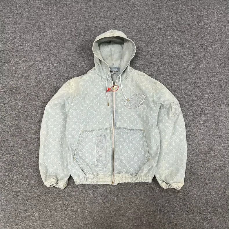 パーカー・フーディ Louis Vuitton | LV HYBRID HOODIE DENIM JACKET - 1AAGP8 Hybrid Hoodie Denim Jacket - Men - Ready-to-Wear | LOUIS
