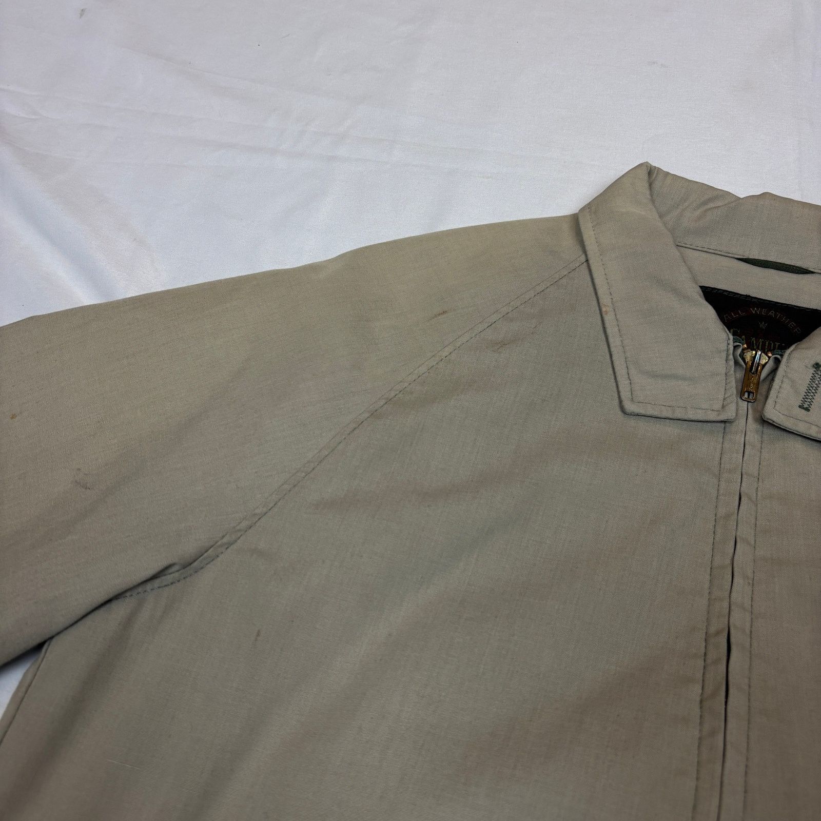 Vintage Vintage 60s Campus Jacket Men's Medium Bomber Raglan Talon Size US M / EU 48-50 / 2 - 10 Thumbnail