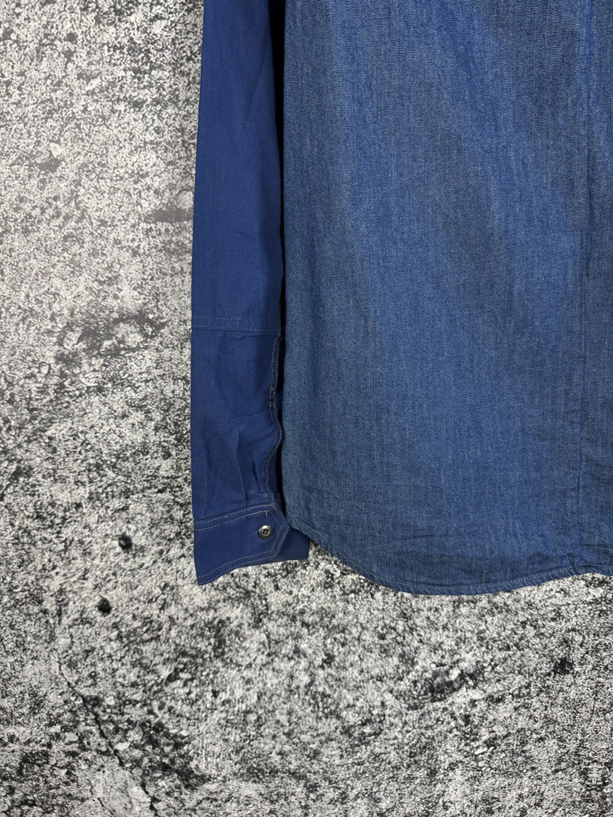 G-Star G-Star Raw Faeroes Work Mix Denim Shirt Button Up Size L Size US L / EU 52-54 / 3 - 14 Thumbnail