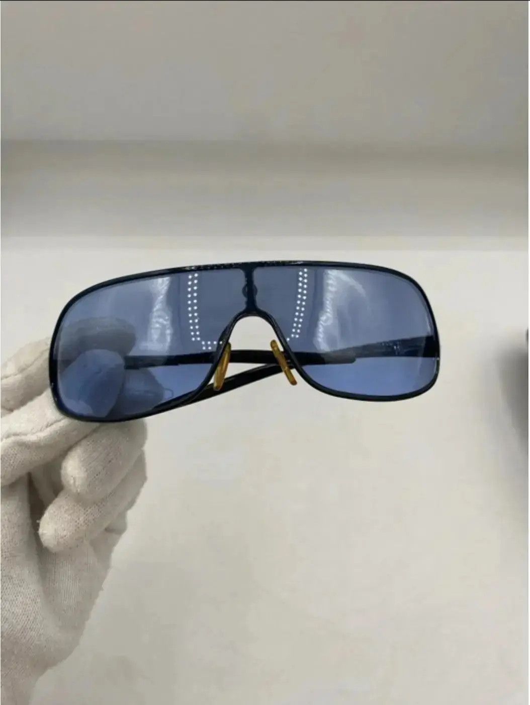 Gucci × Tom Ford × Vintage GUCCI Sunglasses Shield Wrap Rimless 90s Vintage Size ONE SIZE - 2 Thumbnail